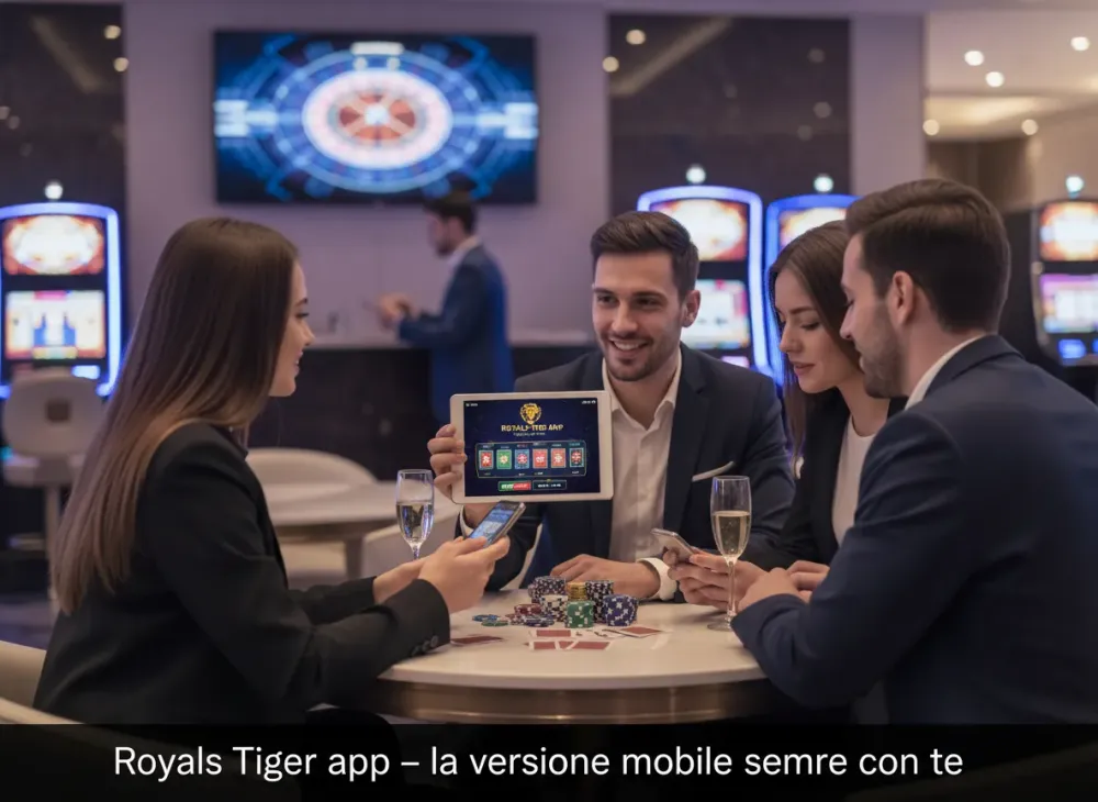 Royals Tiger app – la versione mobile sempre con te