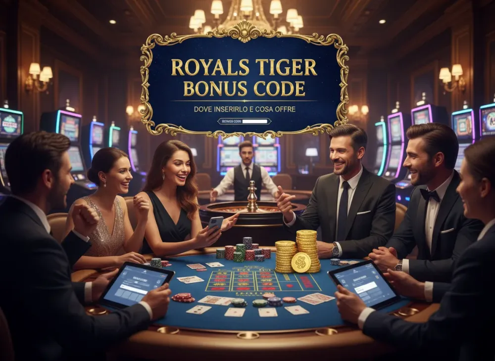Royals Tiger bonus code – dove inserirlo e cosa offre