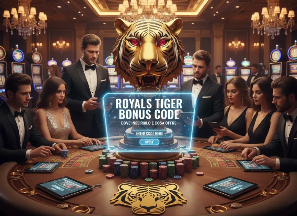 Royals Tiger bonus code – dove inserirlo e cosa offre