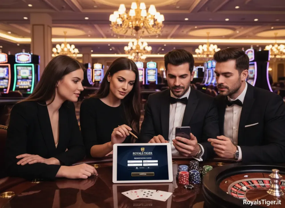 Royals Tiger registrazione – come aprire e verificare il conto